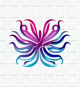 Abstrakte Tintenfischtentakel